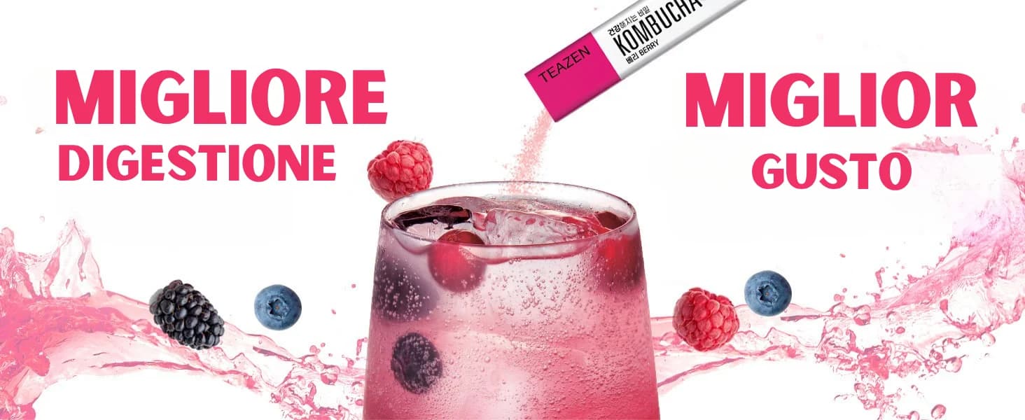 Kombucha ai Frutti di Bosco banner 1