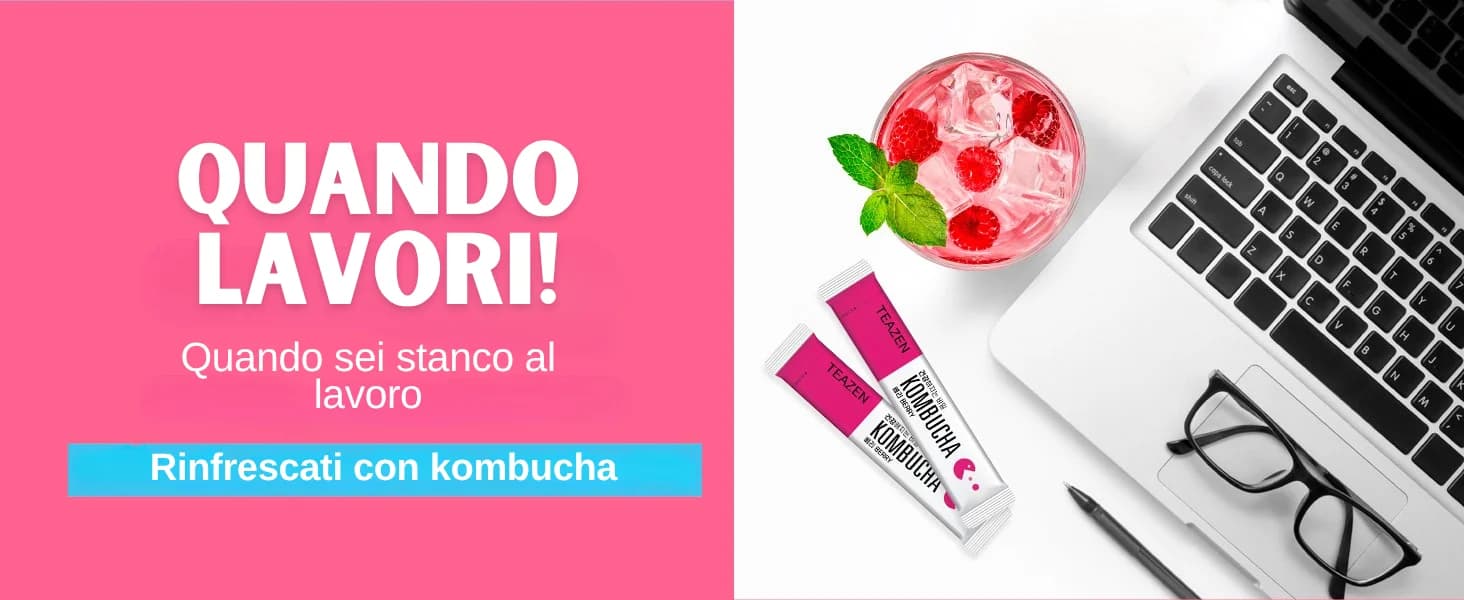 Kombucha ai Frutti di Bosco banner 3