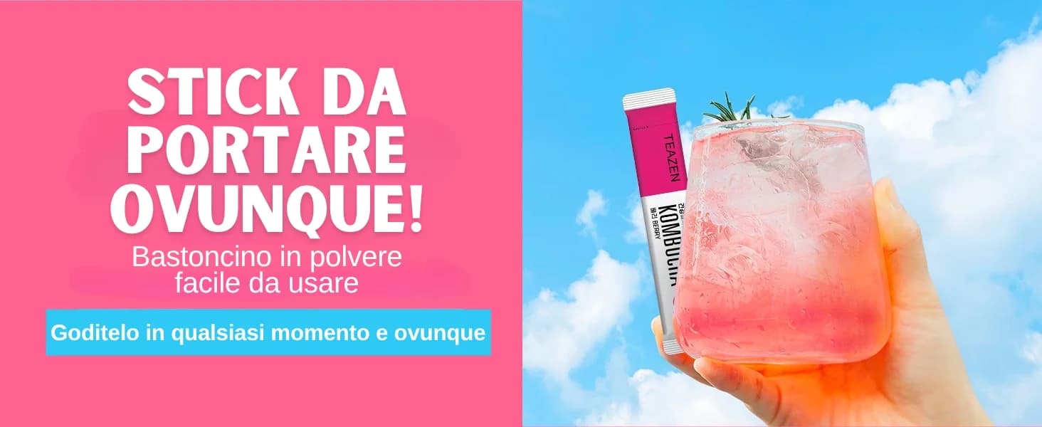 Kombucha ai Frutti di Bosco banner 5