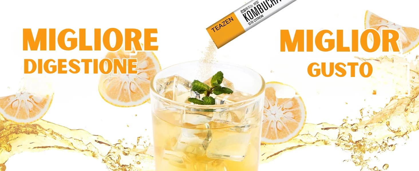 Kombucha Limone (YUZU) banner 1