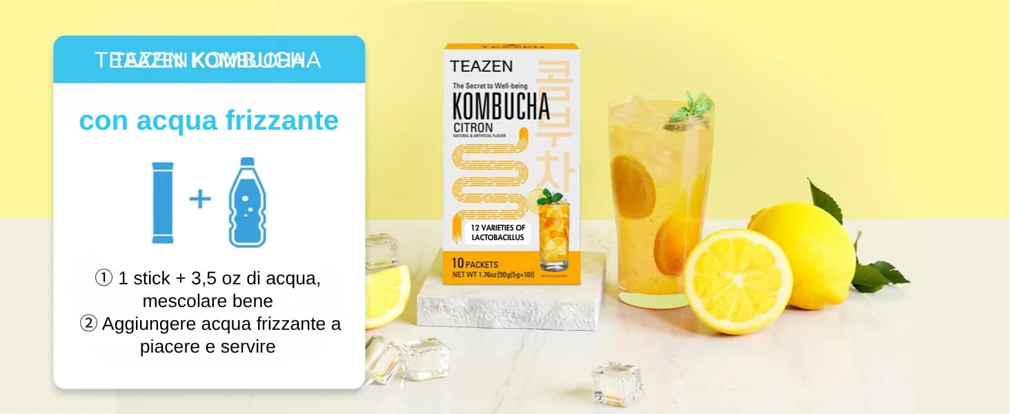 Kombucha Limone (YUZU) banner 8