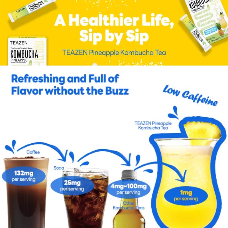 Main image of Pineapple Kombucha