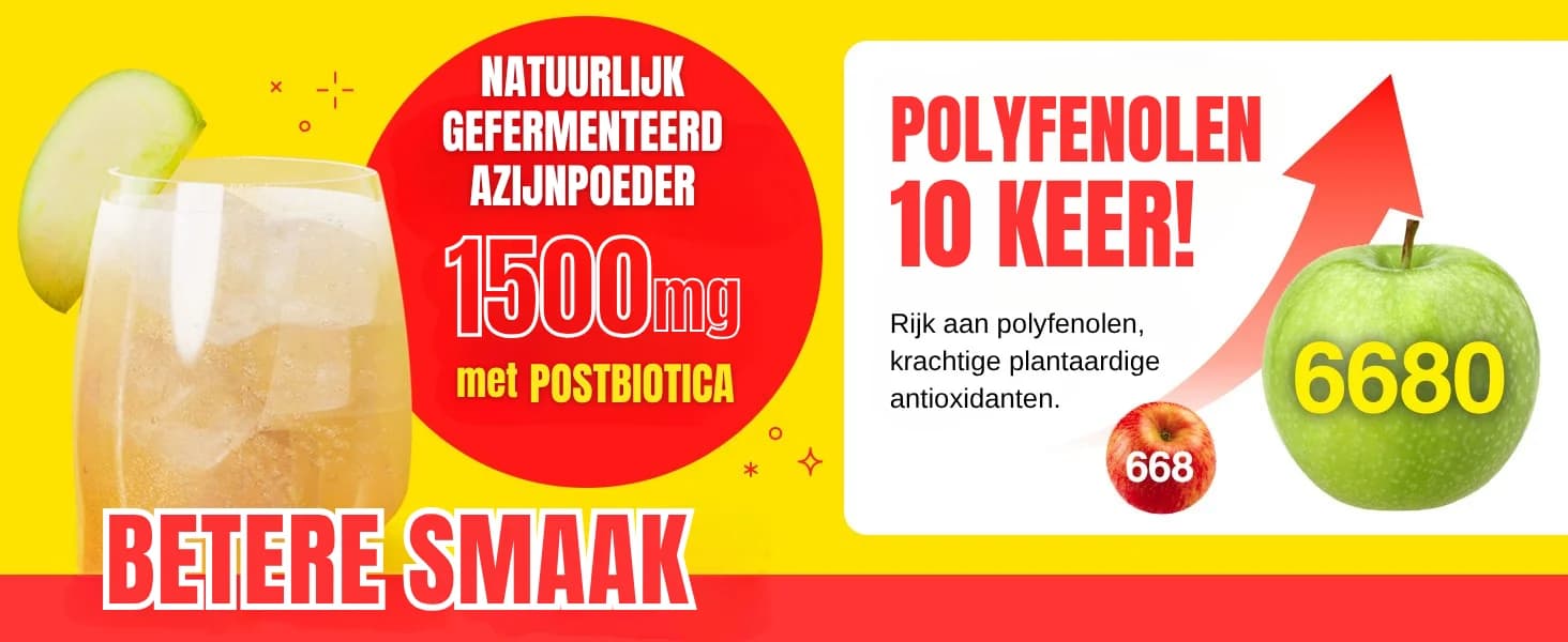 Appelciderazijn Detox Drank banner 1