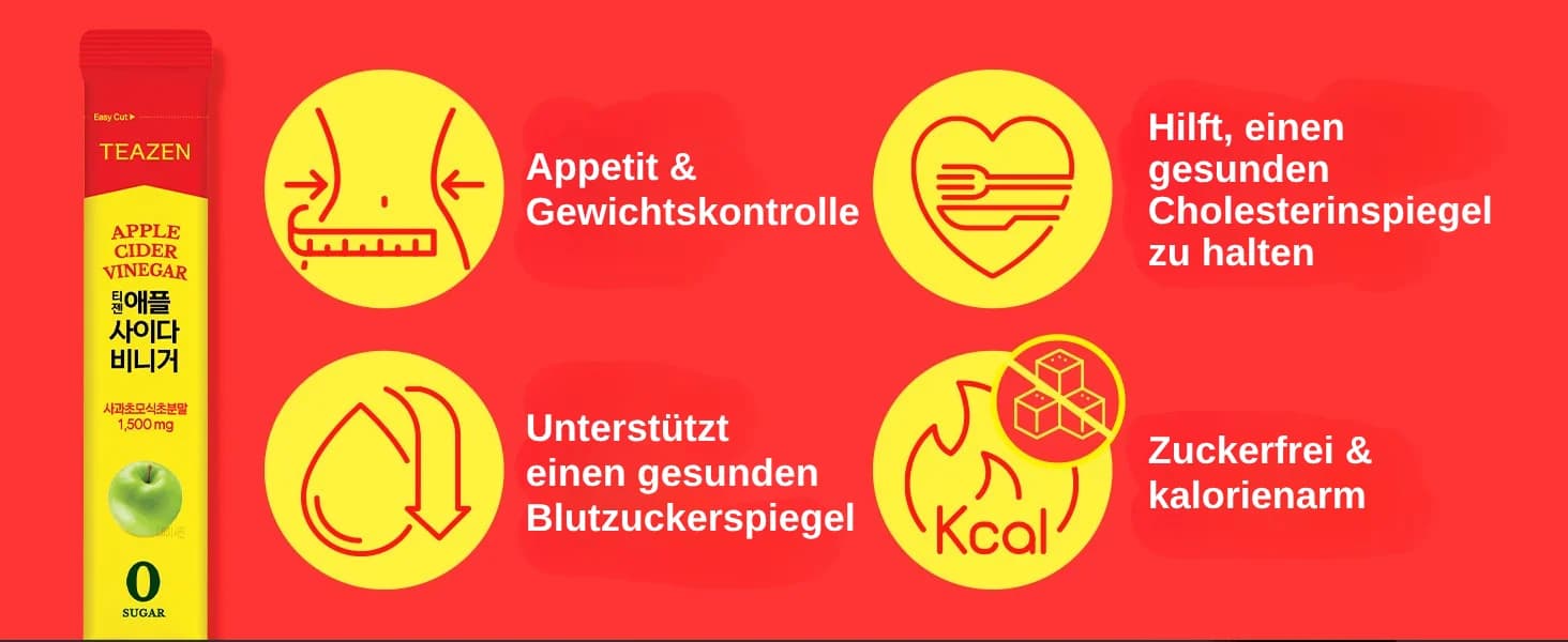 Apfelessig Detox Getränk banner 2