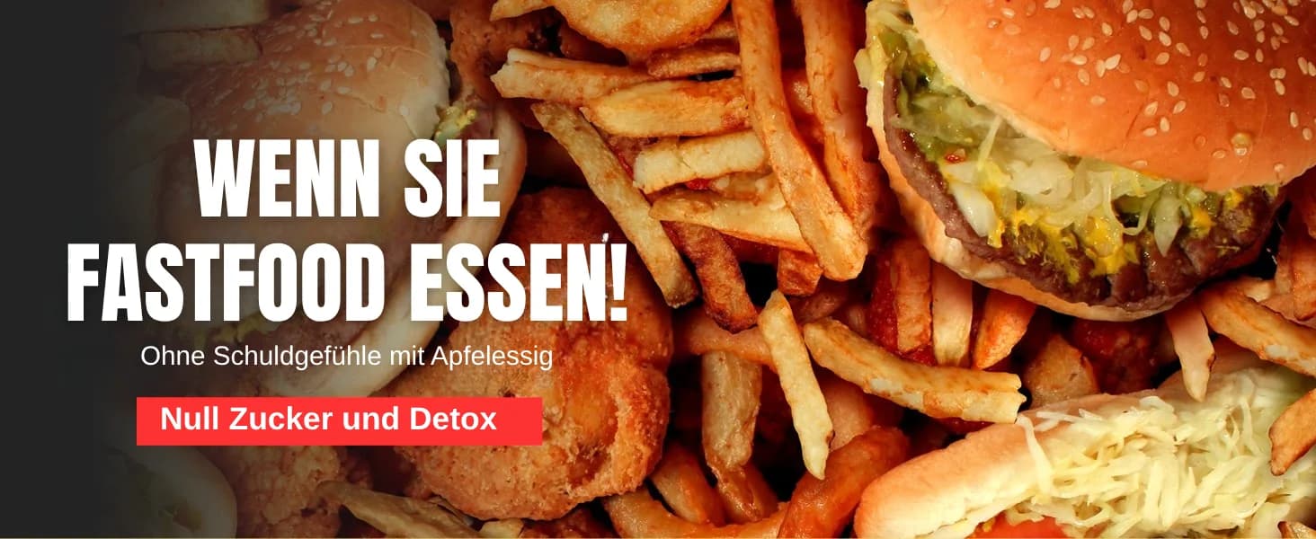 Apfelessig Detox Getränk banner 3