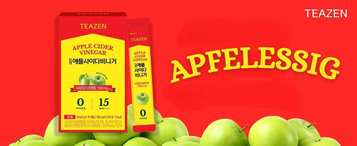 Apfelessig Detox Getränk banner 9