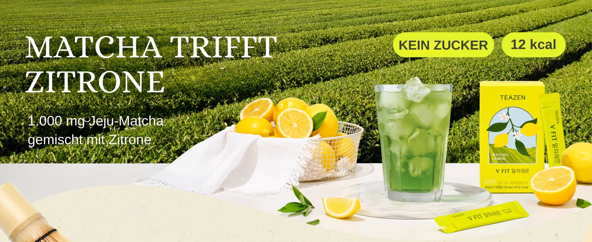 Matcha Zitronen Kombucha banner 9