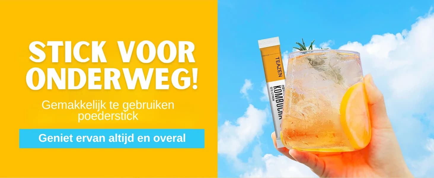 Yuzu Citroen Kombucha banner 5