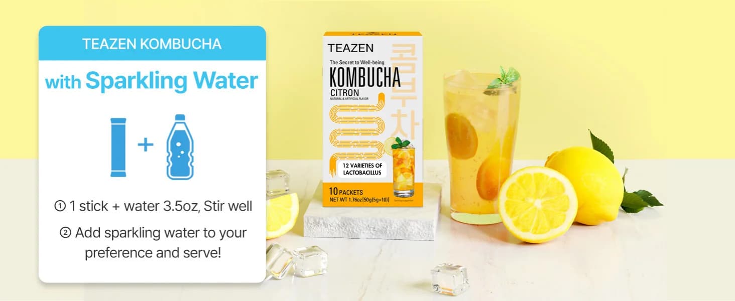 Yuzu Lemon Kombucha banner 8