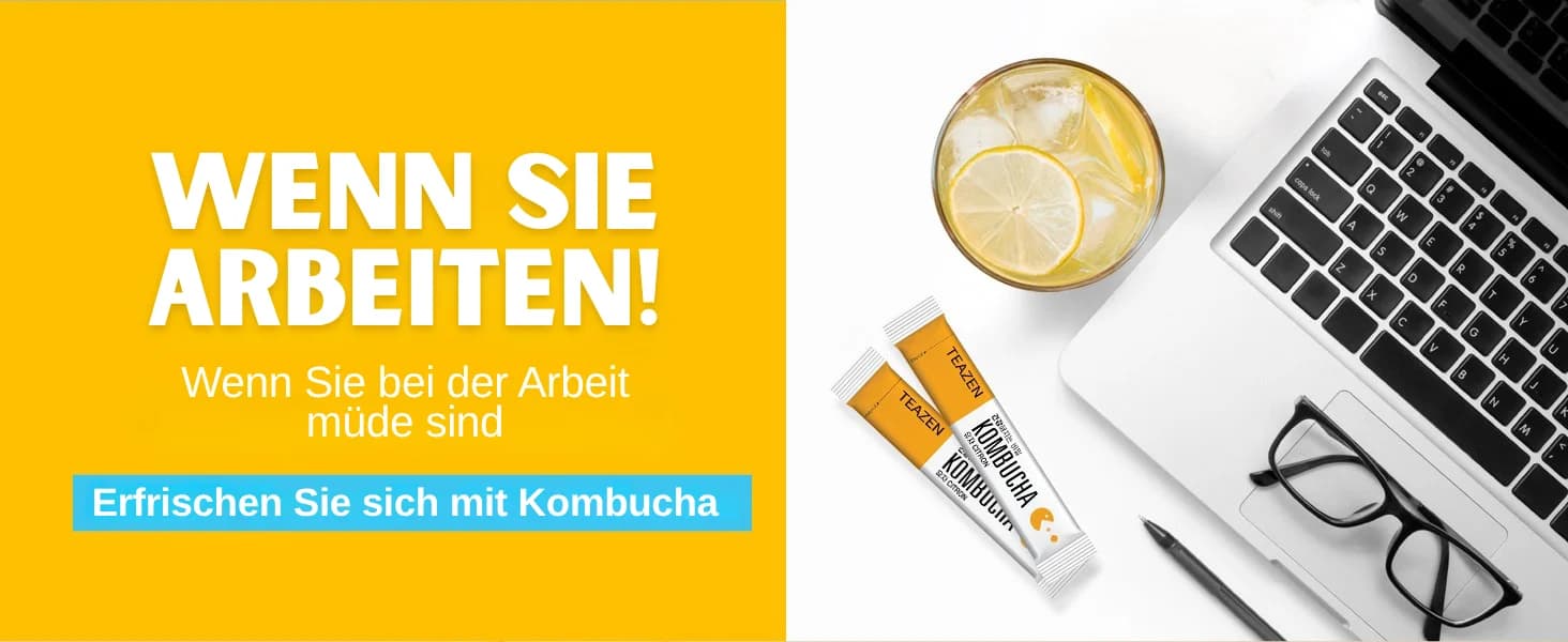 Yuzu Zitronen Kombucha banner 3