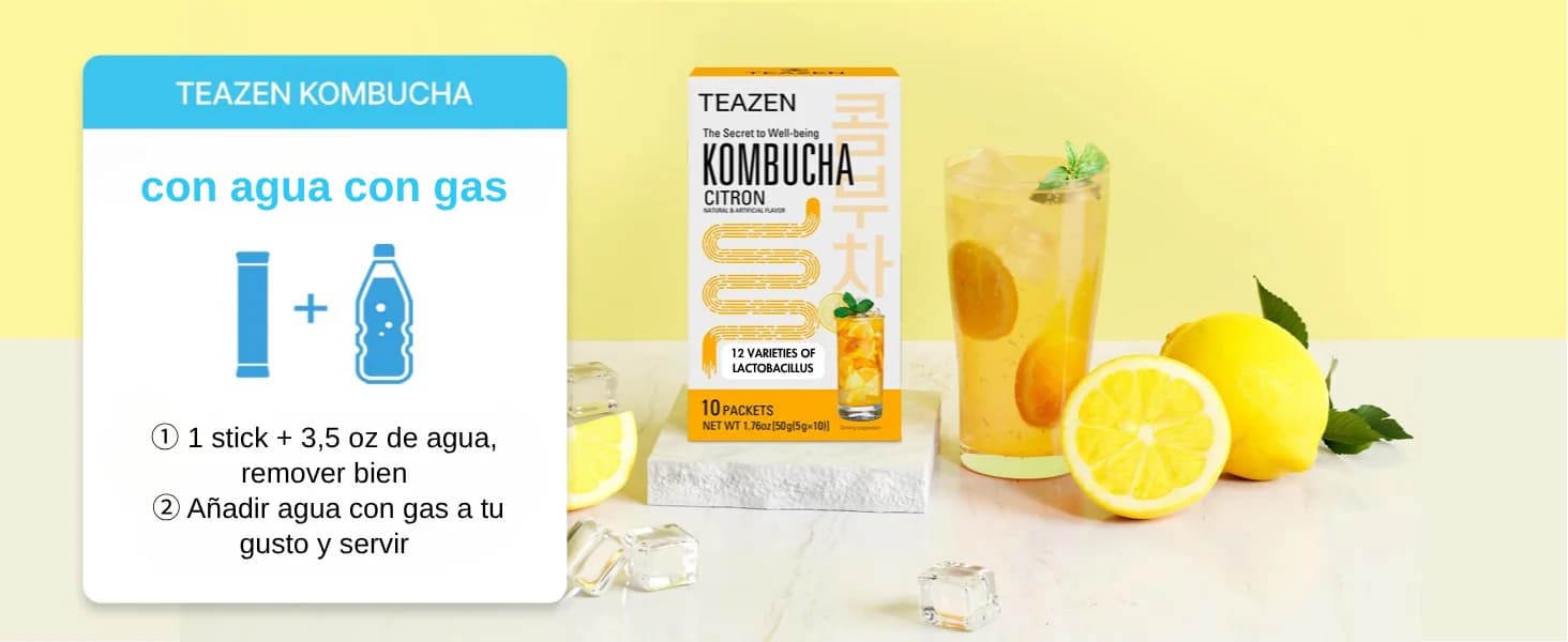 Kombucha Limón (YUZU) banner 8