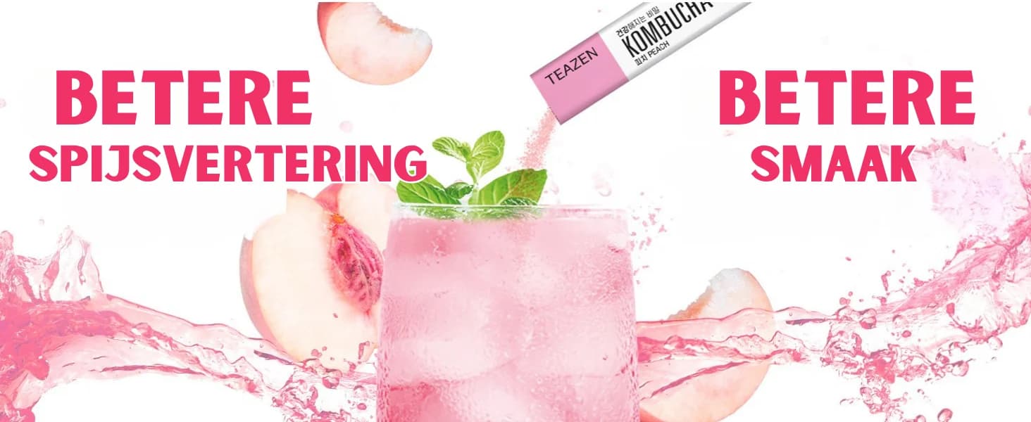 Perzik Kombucha banner 1