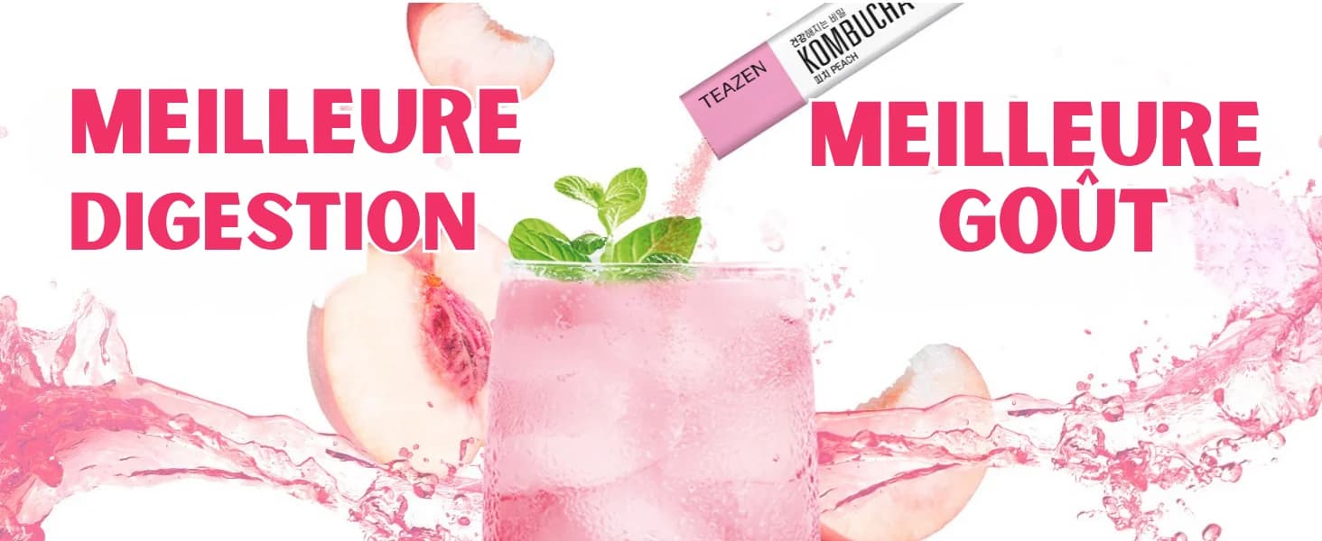 Kombucha PĂȘche banner 1