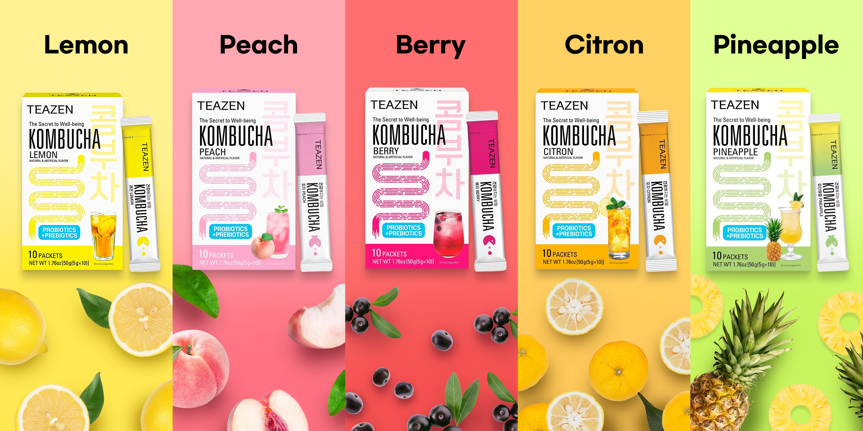 Teazen Product Range